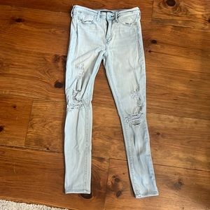 Abercrombie & Fitch High Rise Skinny Jeans